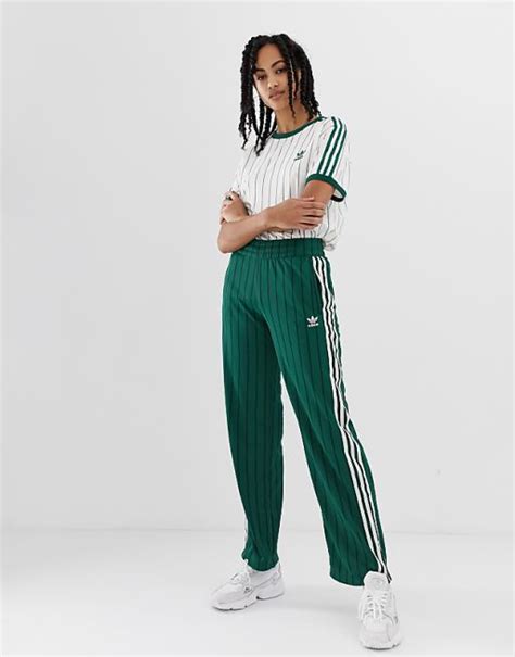 adidas track pants damen grün|adidas green pants.